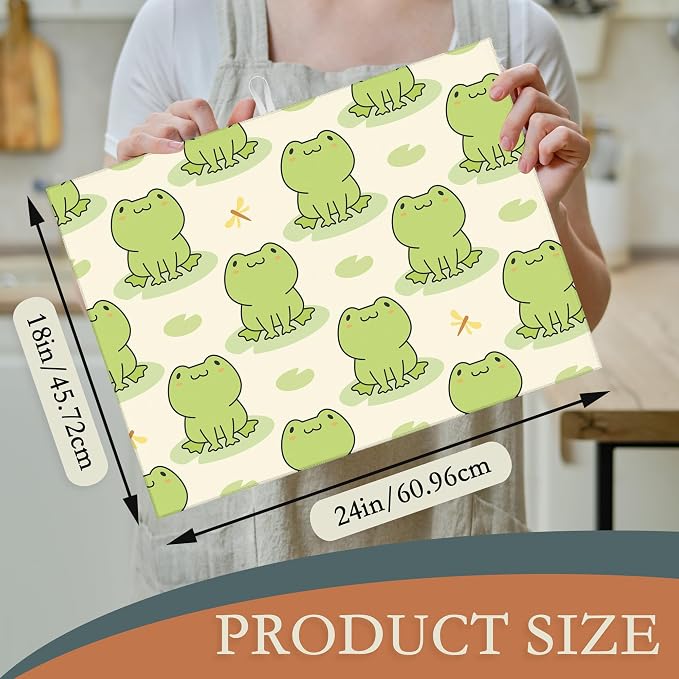 Cute Green Frog