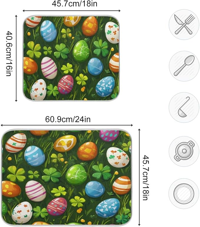 Clovers and Easter Eggs Spring