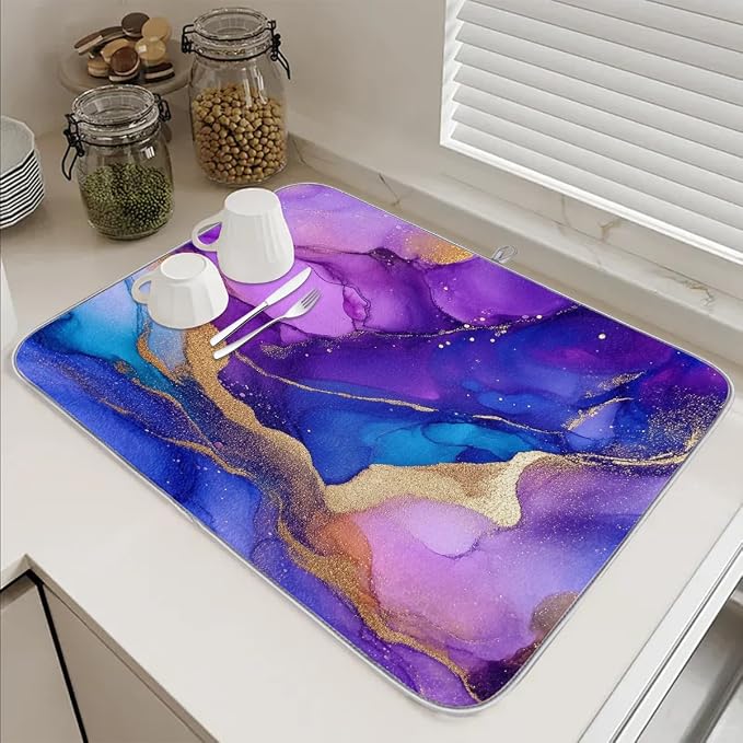 Purple Blue Marble