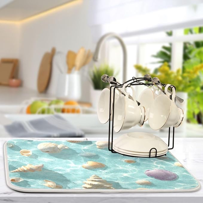 Blue Sea Shell Summer