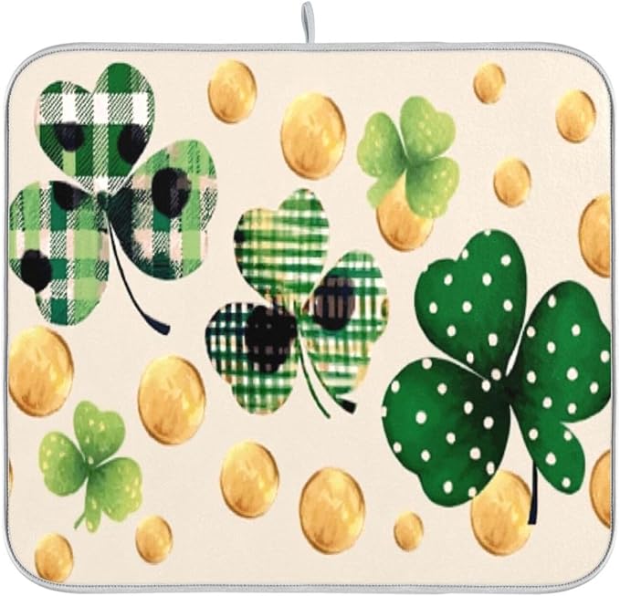 patrick day four-leaf clover