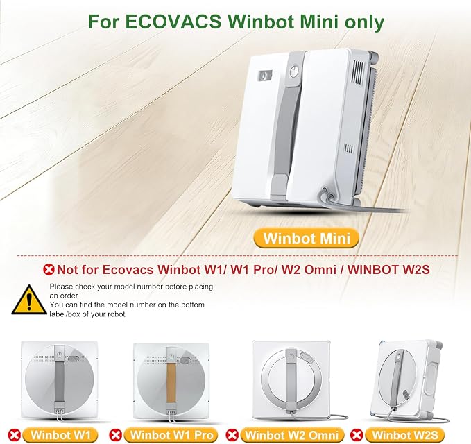 Winbot Mini-12pcs Mop Pads