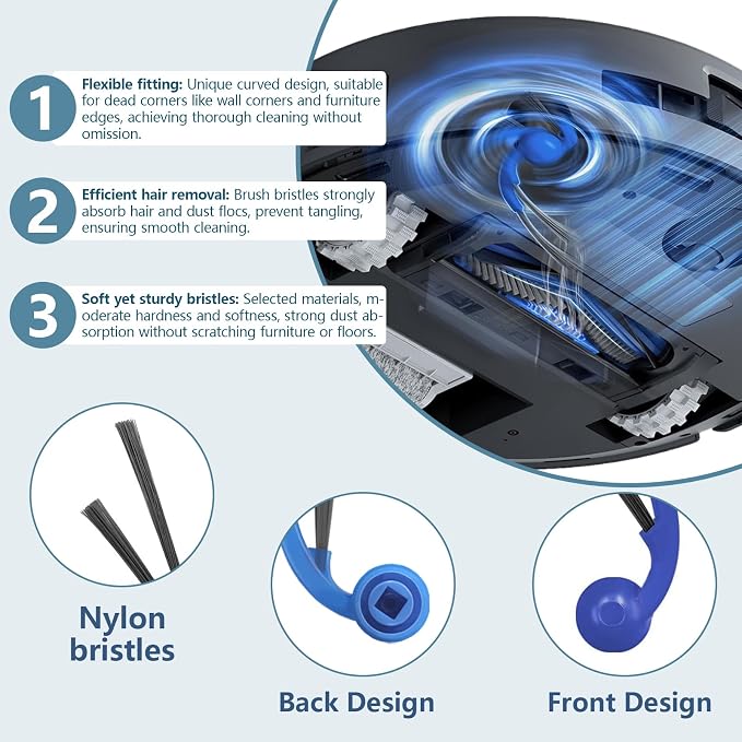 X8 Pro Omni-9PCS-Side Brush
