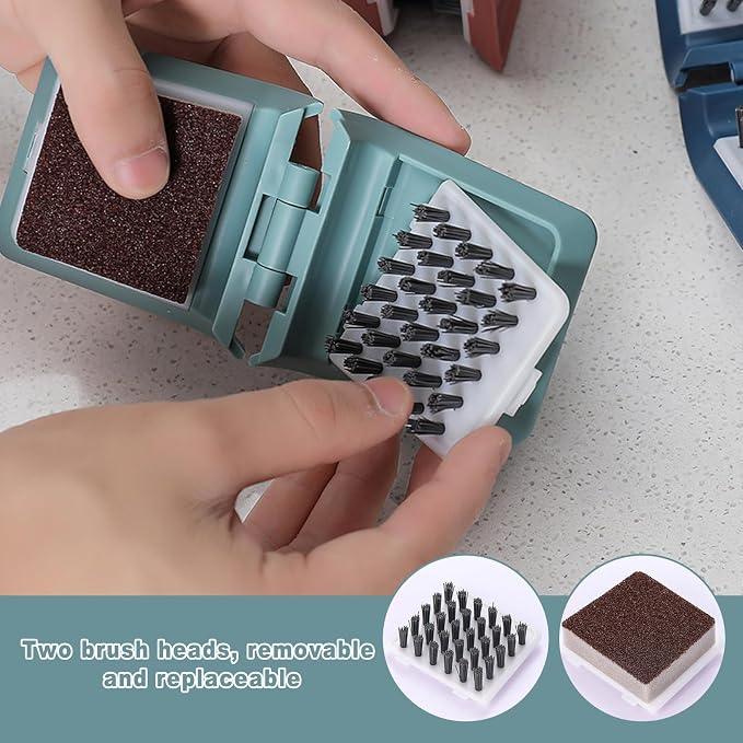 3 Pcs Blue, Pink, Green