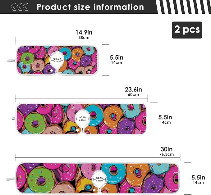 Cute Colorful Donuts