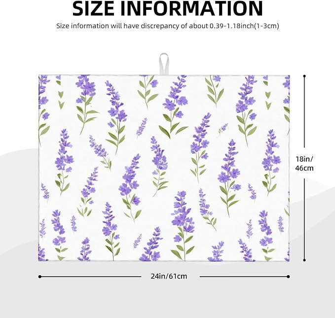 Lavender White Pattern
