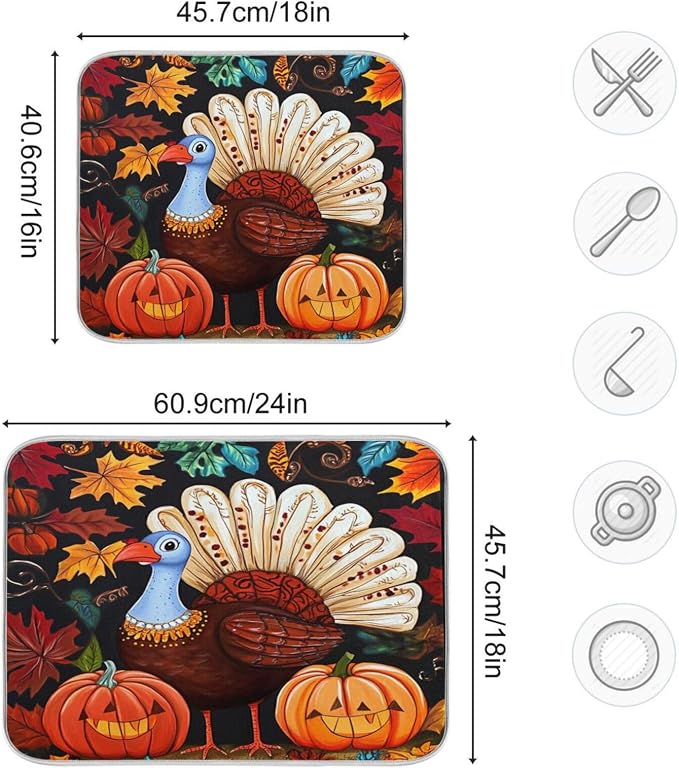 thanksgiving pumpkins turkey