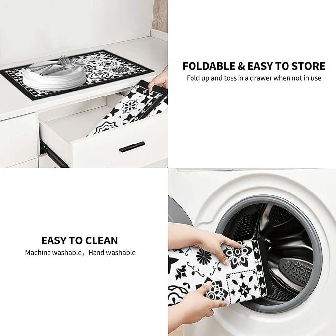 Retro Black Pattern
