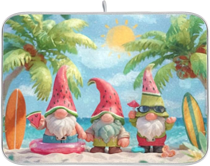 palm trees summer gnomes