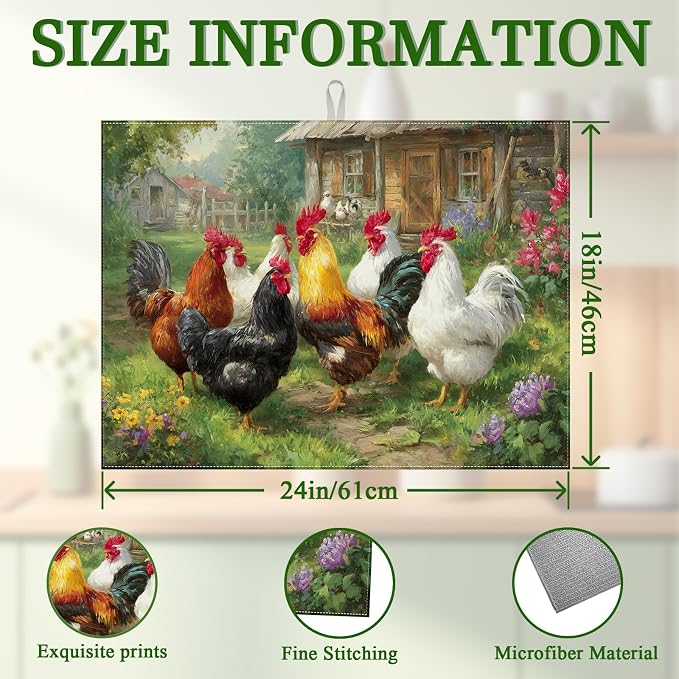 Vintage Farmhouse Rooster