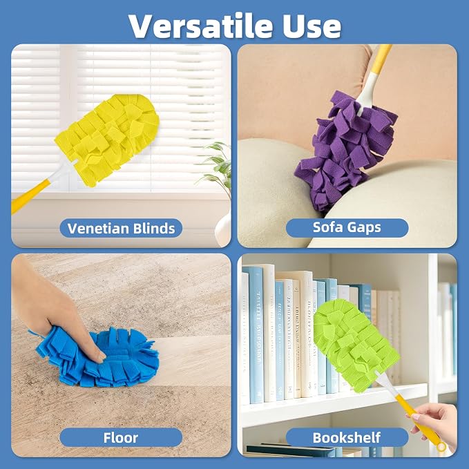 Purple,fuchsia,yellow,blue,green,gray