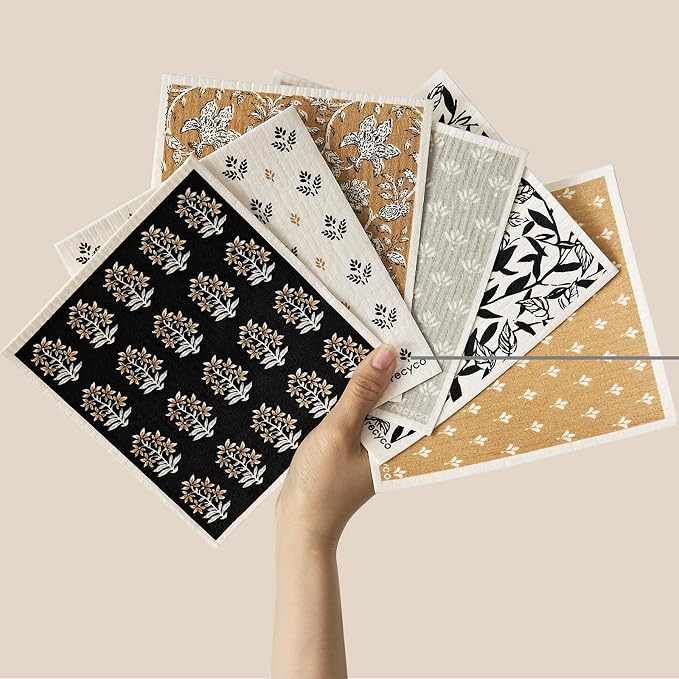 Heritage Florals Neutral - 6 Pack
