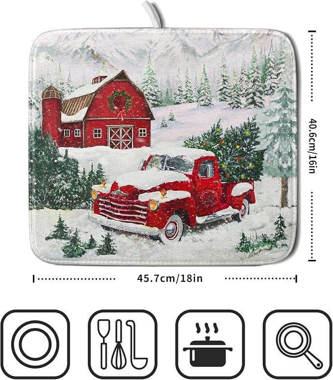 Christmas Red Truck