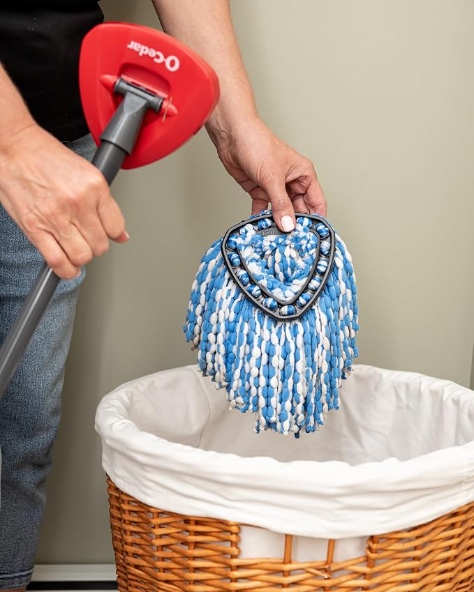 Rinseclean Spin Mop & Bucket + 2 Extra Refills