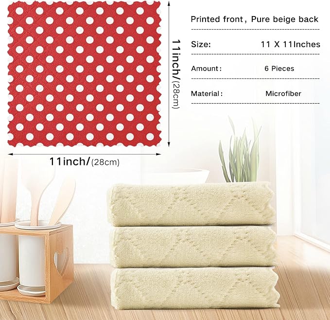 Polka Dot Red