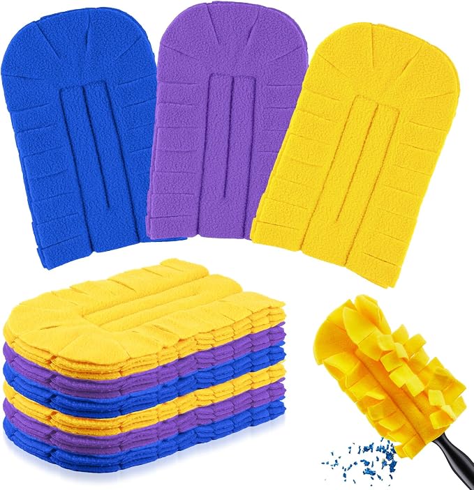 Blue, Yellow, Purple