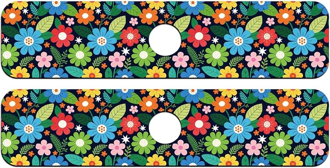 Blue Green Floral