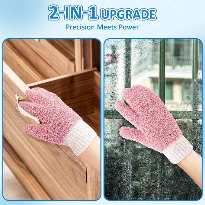 Pink Mitten + Gloves