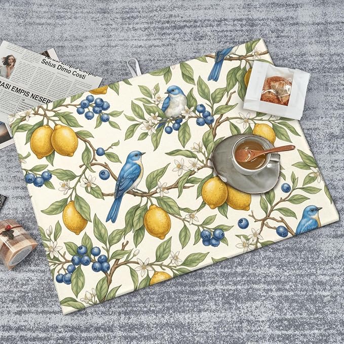 Vintage Bird Lemon