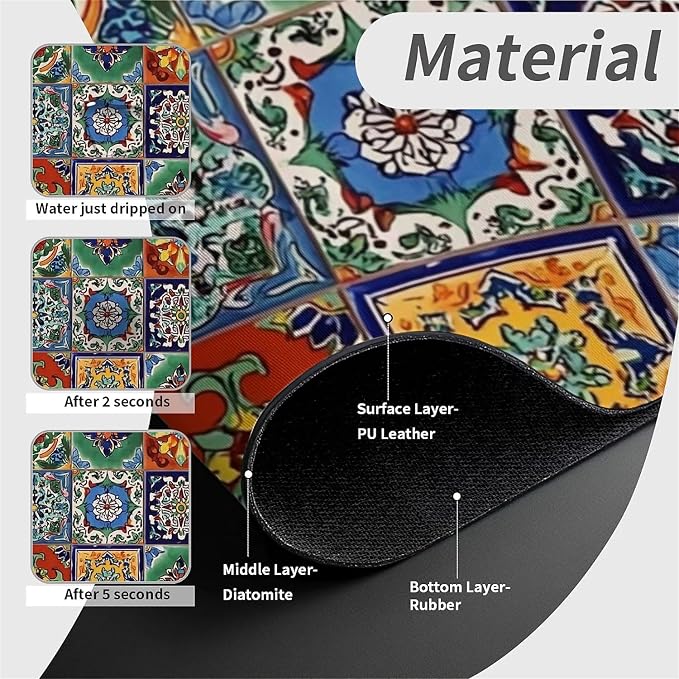 Colorful Mexican tile