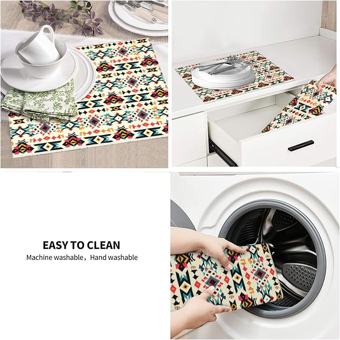 Retro Aztec Tribal Print