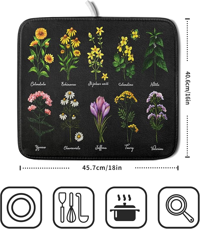Black Flower Herbs