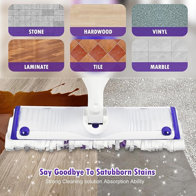 Purple 18 Mop Pads