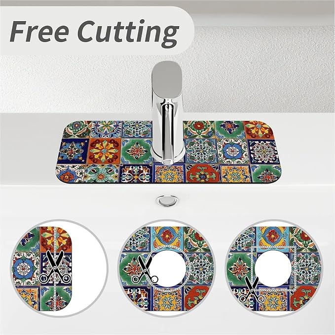 Colorful Mexican tile