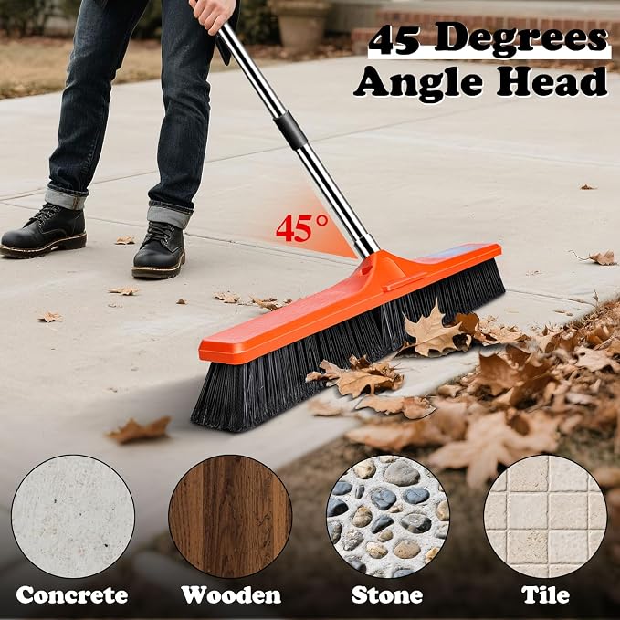 Push Broom Tangerine