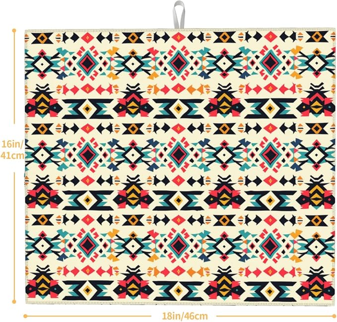 Retro Aztec Tribal Print