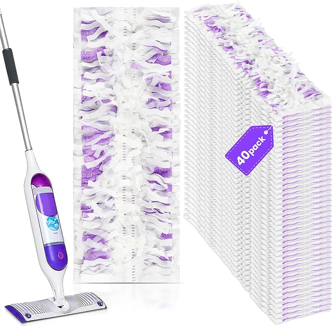Purple 40 Mop Pads