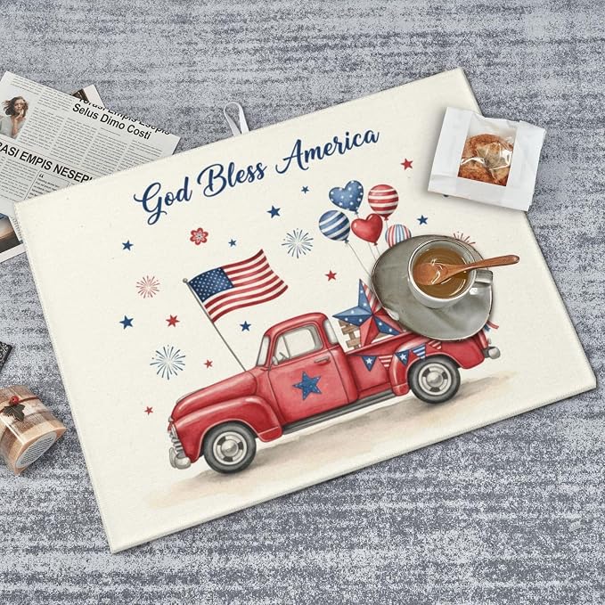Red Truck Patriotic 10