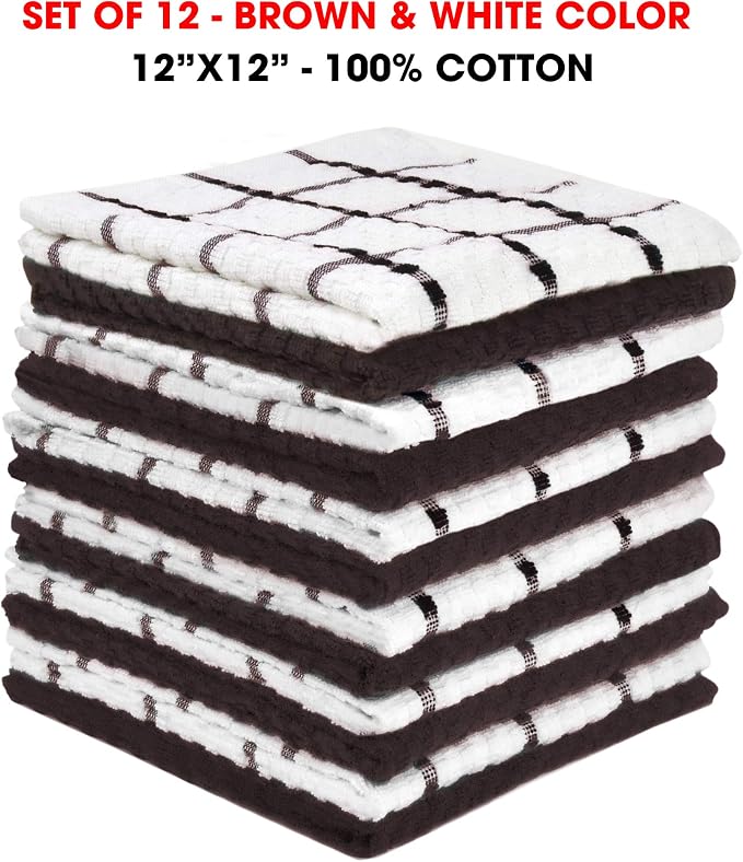 Brown & White