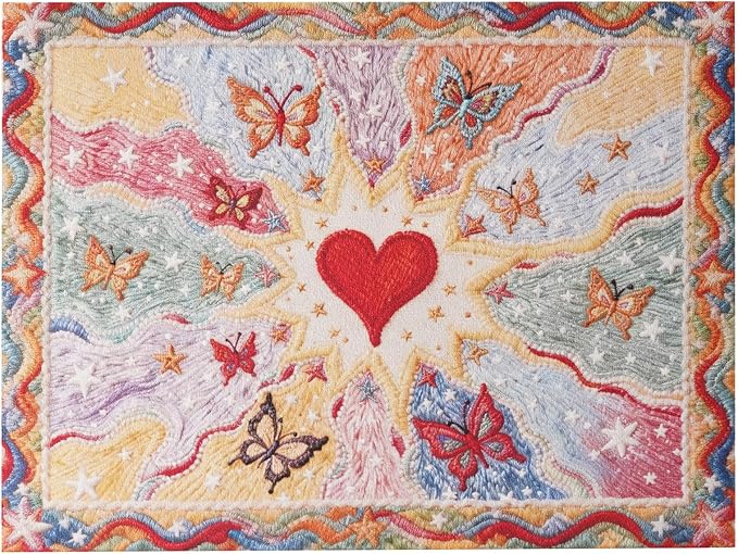 Colorful Heart Patchwork