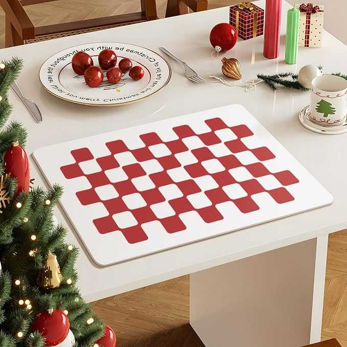 Red Checkered