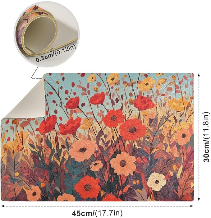 Autumn Poppy Flowers