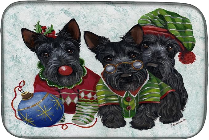 Scottish Terrier Christmas Elves