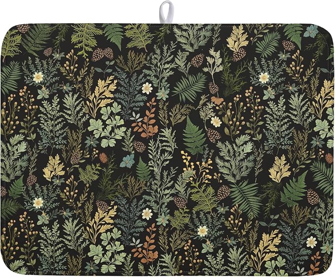 Black Green Botanical