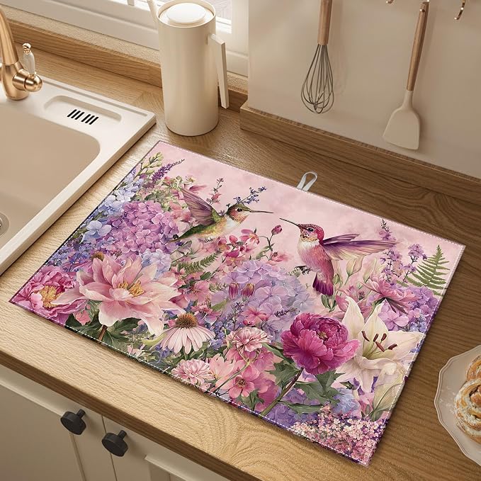 Hummingbirds Floral