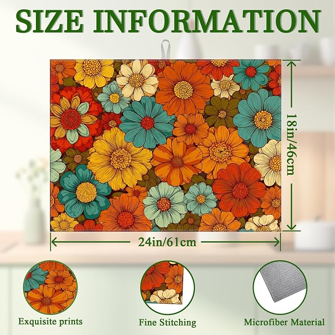 Retro Boho Flowers