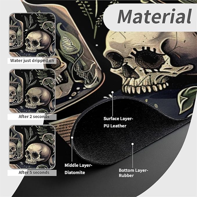 Books and skulls