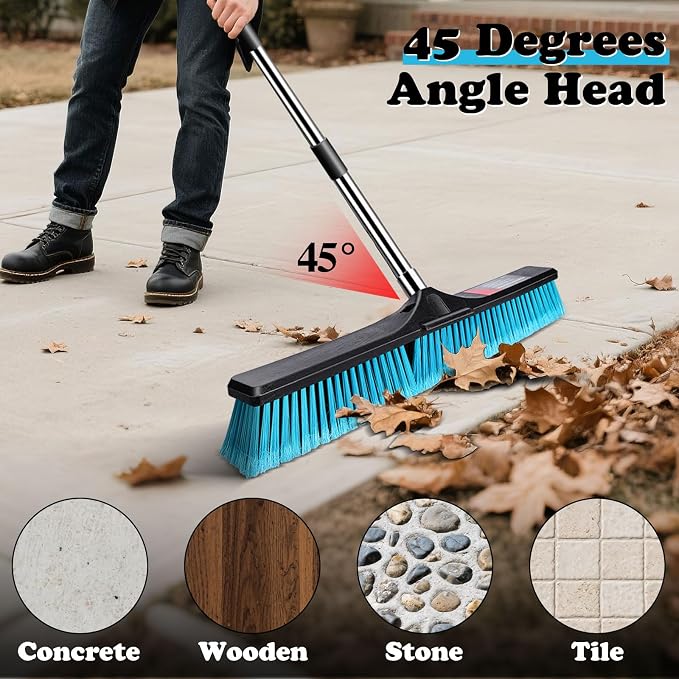 Push Broom Blue
