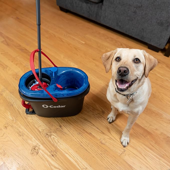 Rinseclean Spin Mop & Bucket