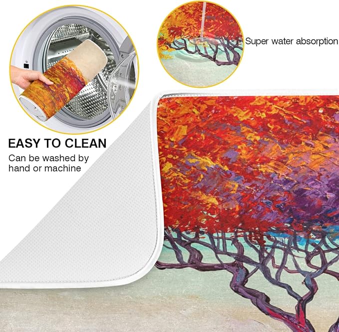 22 Colorful Oil Painting Tree