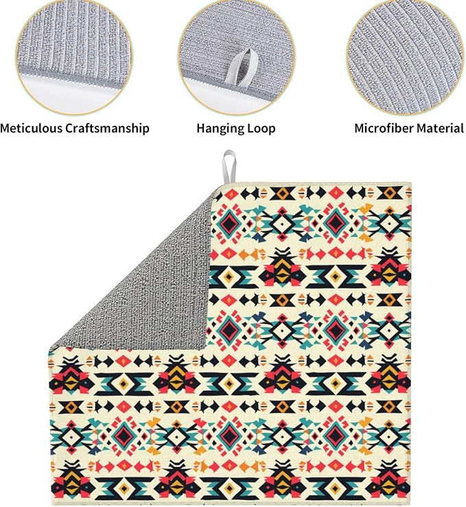 Retro Aztec Tribal Print