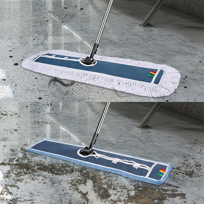 Blue(microfiber Mop Pads）