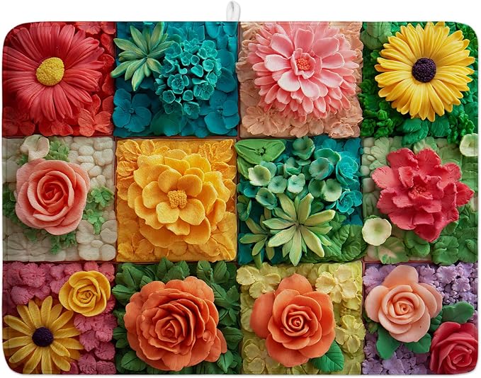 Colorful Spliced Flowers