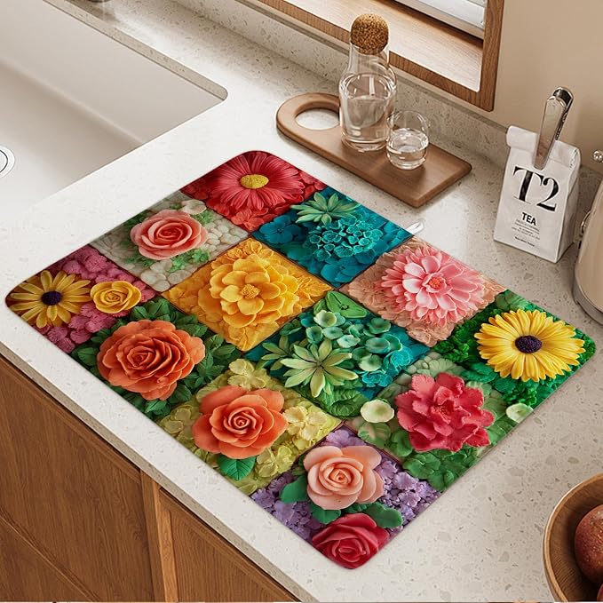 Colorful Spliced Flowers
