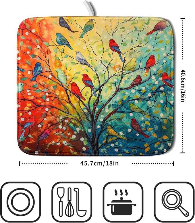 Colorful Spring Tree Bird