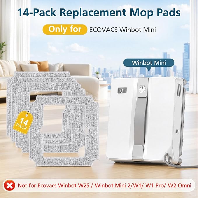 Winbot Mini-14pcs Mop Pads